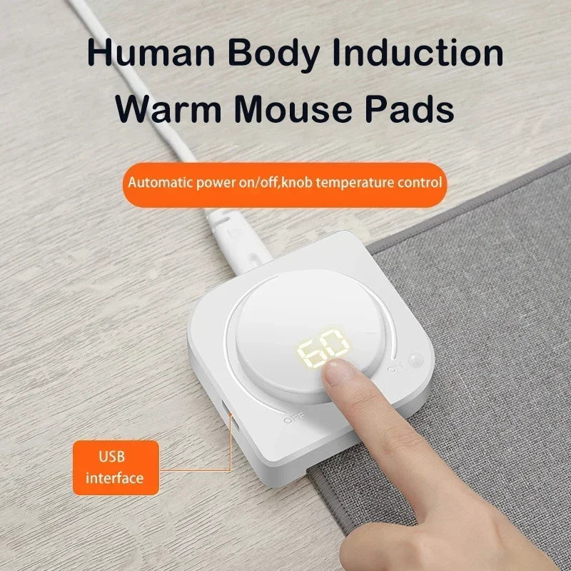 WarmTouch Smart Heating Mouse Pad